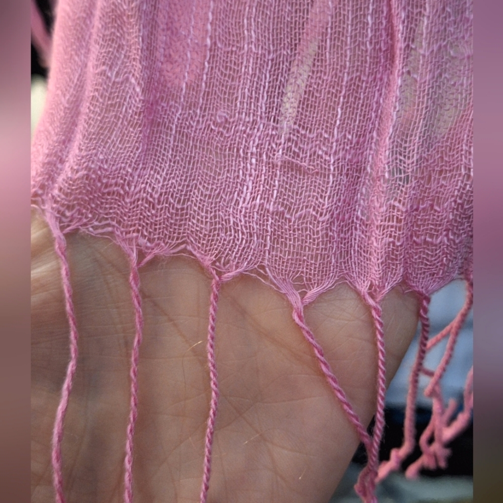 Pink Scarf - Picture 6 of 8